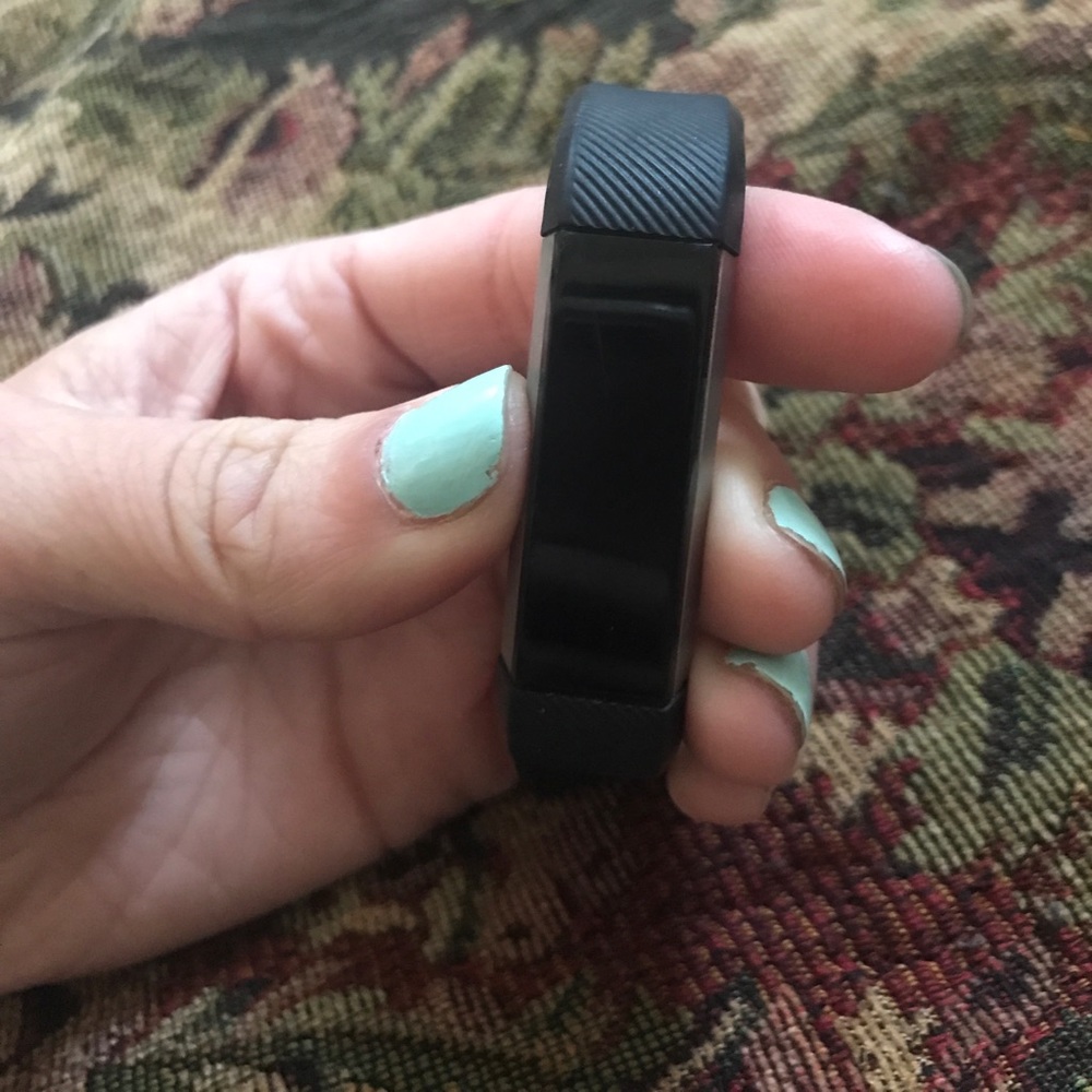 fitbit alta small black