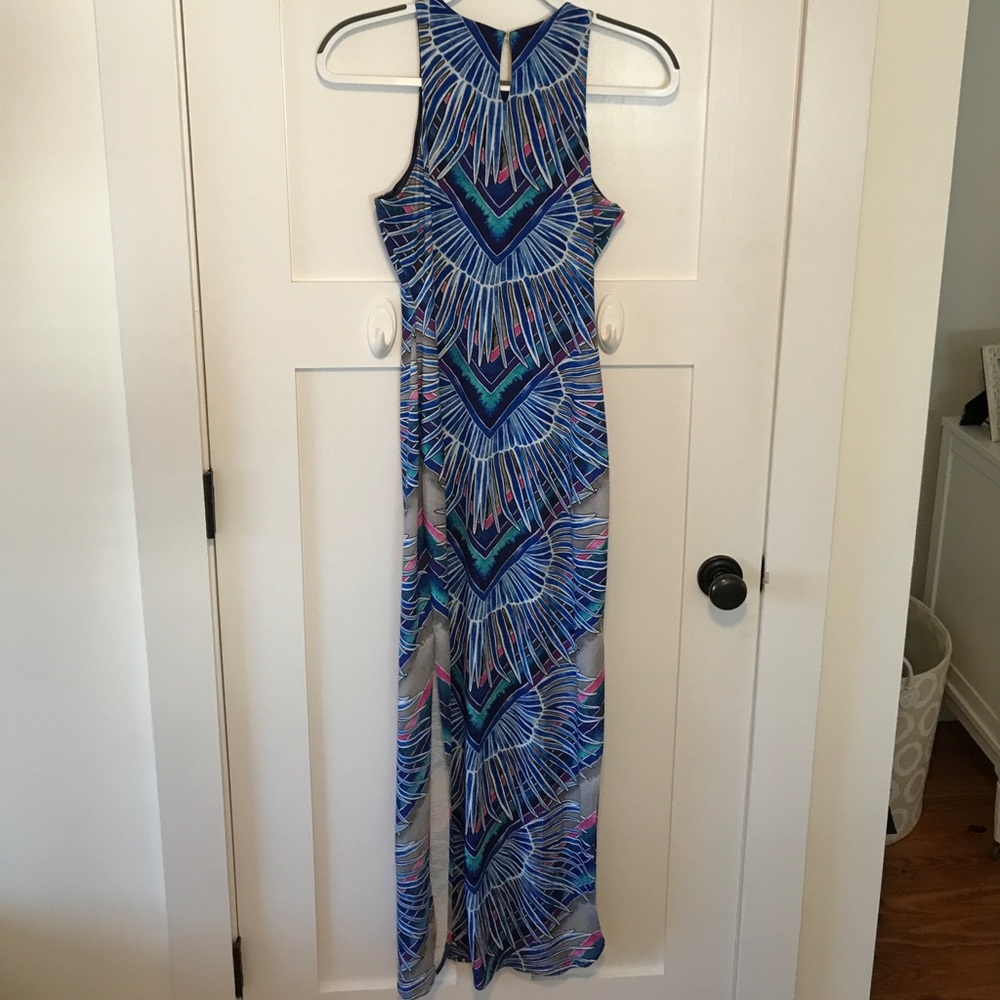 Mara Hoffman blue maxi dress size small - Picture 3 of 4