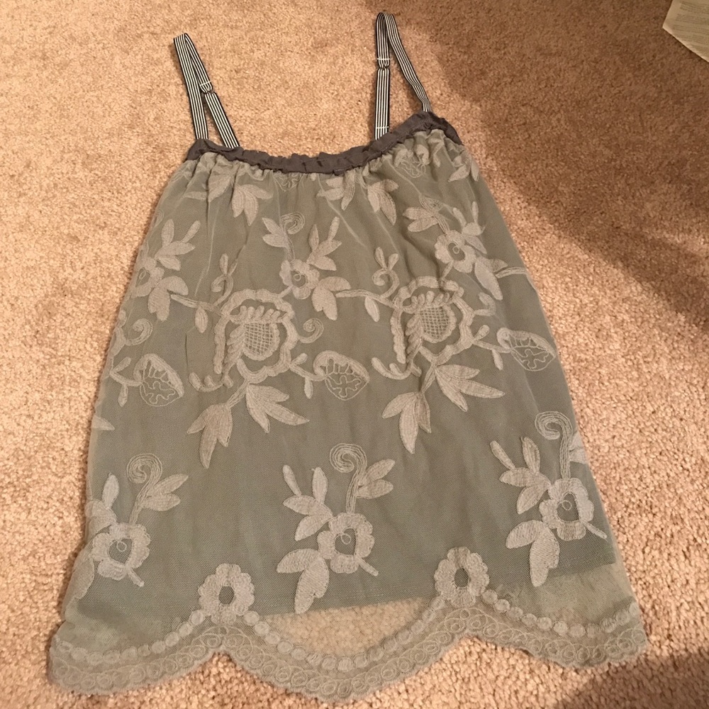 Abercrombie & Fitch Lace Tank