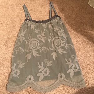 Abercrombie & Fitch Lace Tank