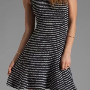 Theory Dresses - Theory Nikay Purposeful Stripe Fit Flare Dress Theory Dresses - Theory Nikay Purposeful Stripe Fit Flare Dress