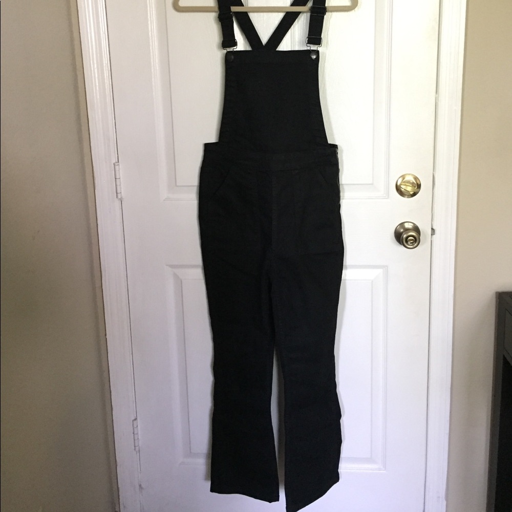 Madewell Black Overalls