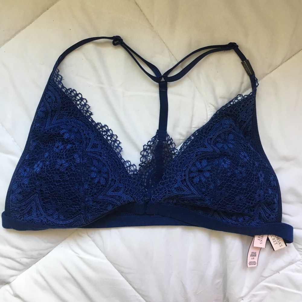 Sapphire blue bralette
