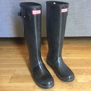 Hunter Women's Original Tall Gloss Rain Boots