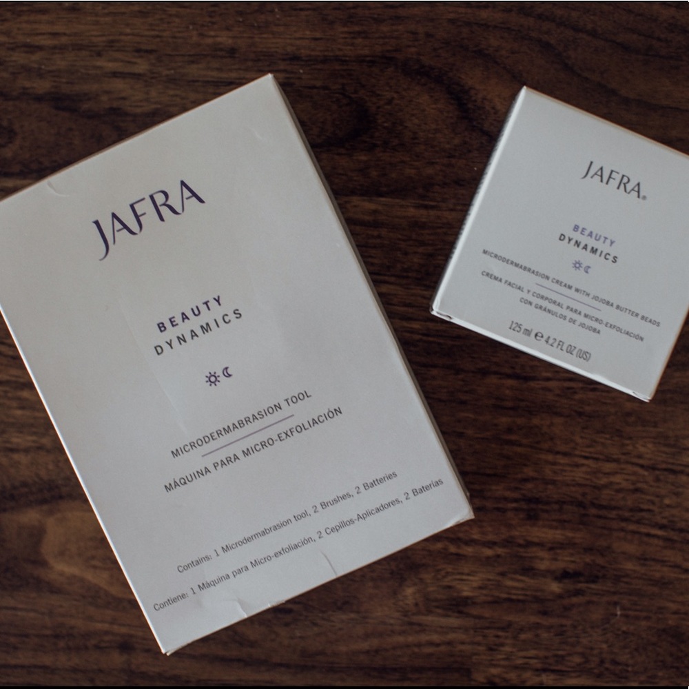 Jafra Microdermabrasion Tool and Cream