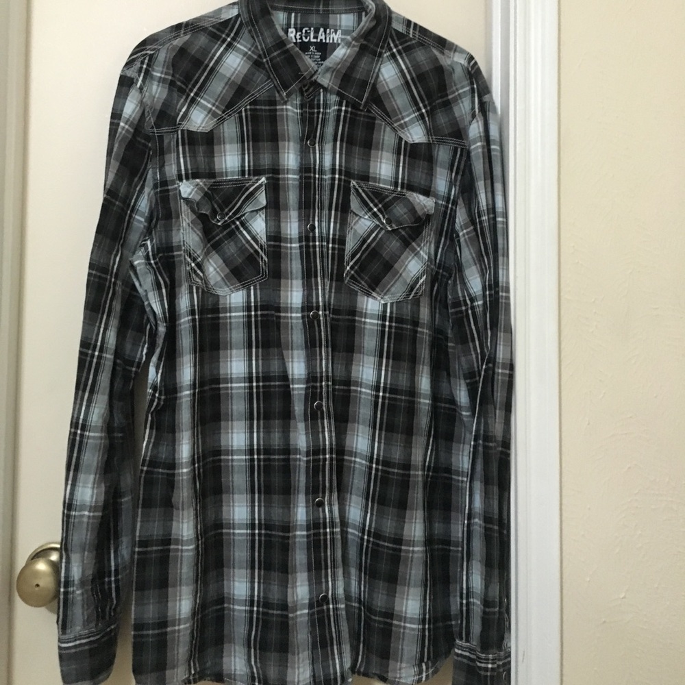 Men's Long Sleeve Button Down