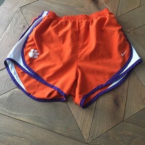 Clemson Nike Running Shorts