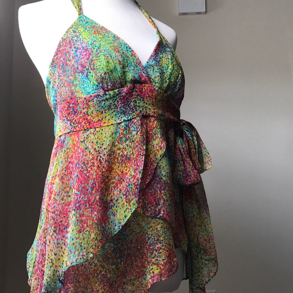 Gorgeous Colors!!!!!' Halter top BCBG