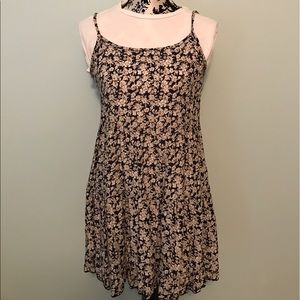 Babydoll dress with floral print by Miss Daisy