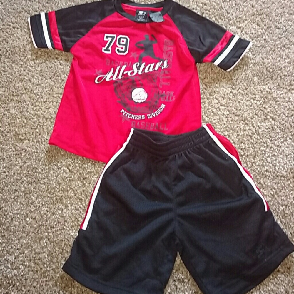 NWOT Athletic Short Set