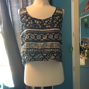 Patterned tank top