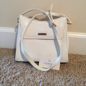 Liz Claiborne White Leather Purse