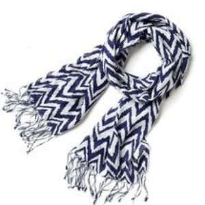 Lilly Pulitzer murfee chevron scarf