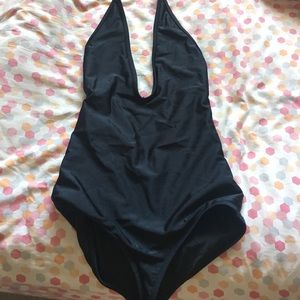 American apparel halter bodysuit