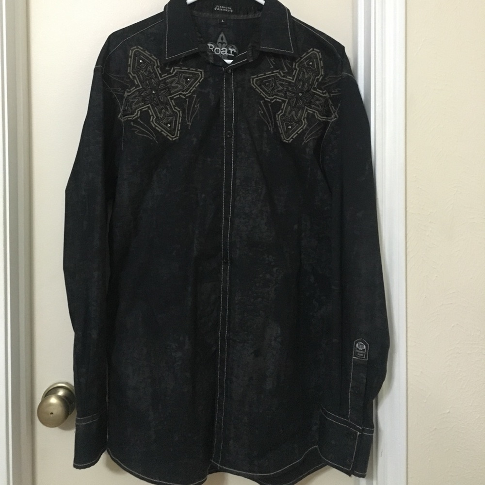 Men's Long Sleeve Button Down