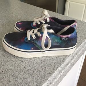 Vans Shoes - Girls size 1 VANS space galaxy Vans Shoes - Girls size 1 VANS space galaxy