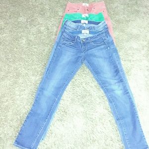 4 Pair of Paige Jeans,sizes 28,26,and two size 25
