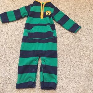 Carter's Fleece Footless Coverall 12 Month