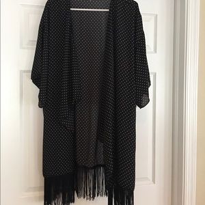 NWT Lularoe Polka Dot Monroe Kimono