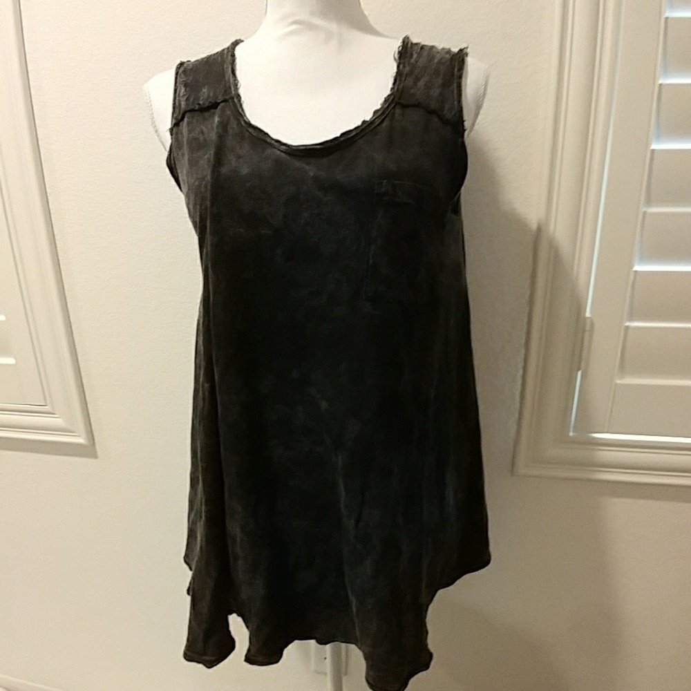 Free people tank top black, New with tags