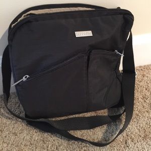 Black/Tan Baggalini Satchel bag