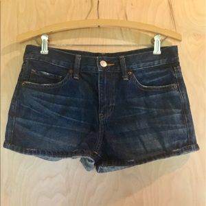 Dark Blue Jean Shorts