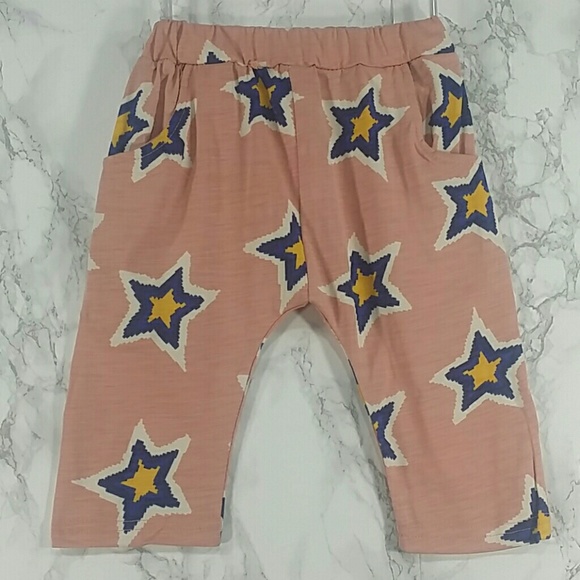 Other - Pink Stars Jogger pants. Kids  :)
