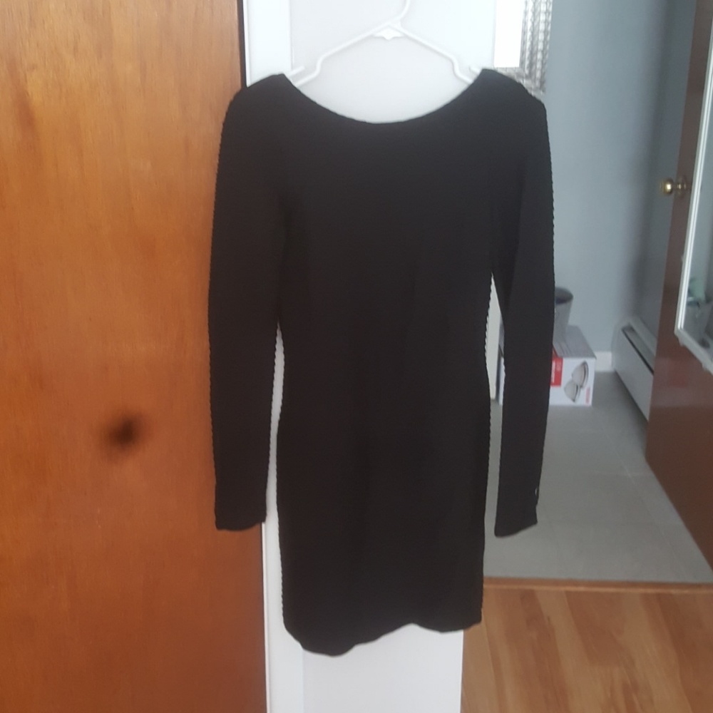 Victoria secret moda international black dress