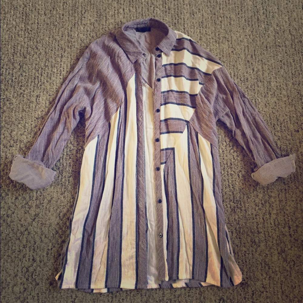 TopShop Button Up Top