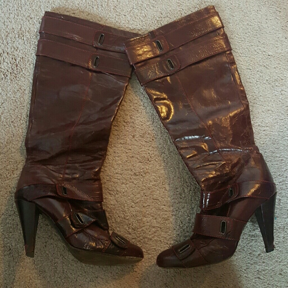 Miss Sixty Burgundy Boots