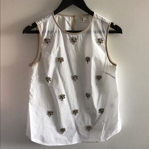 JCrew jeweled tank