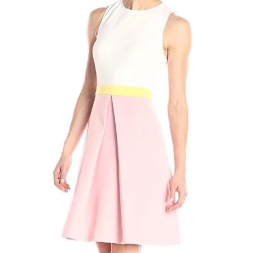 Erin Erin Fetherston Size 4 Colorblock Dress NEW