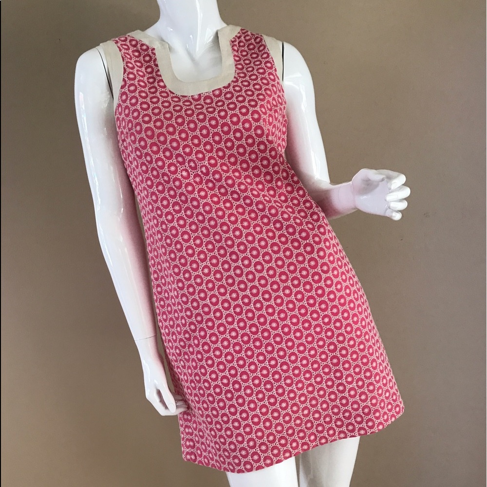 💗Pink and Cream summer dress