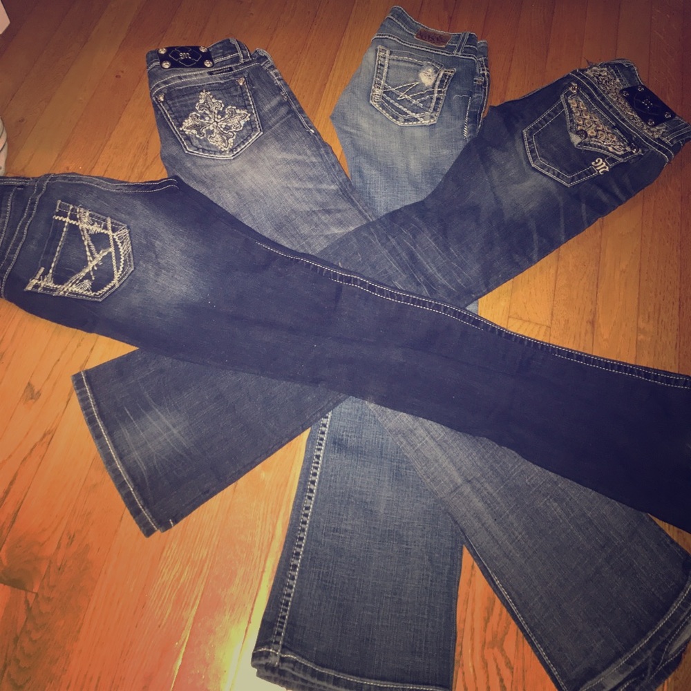 BUCKLE AND MISS ME JEANS