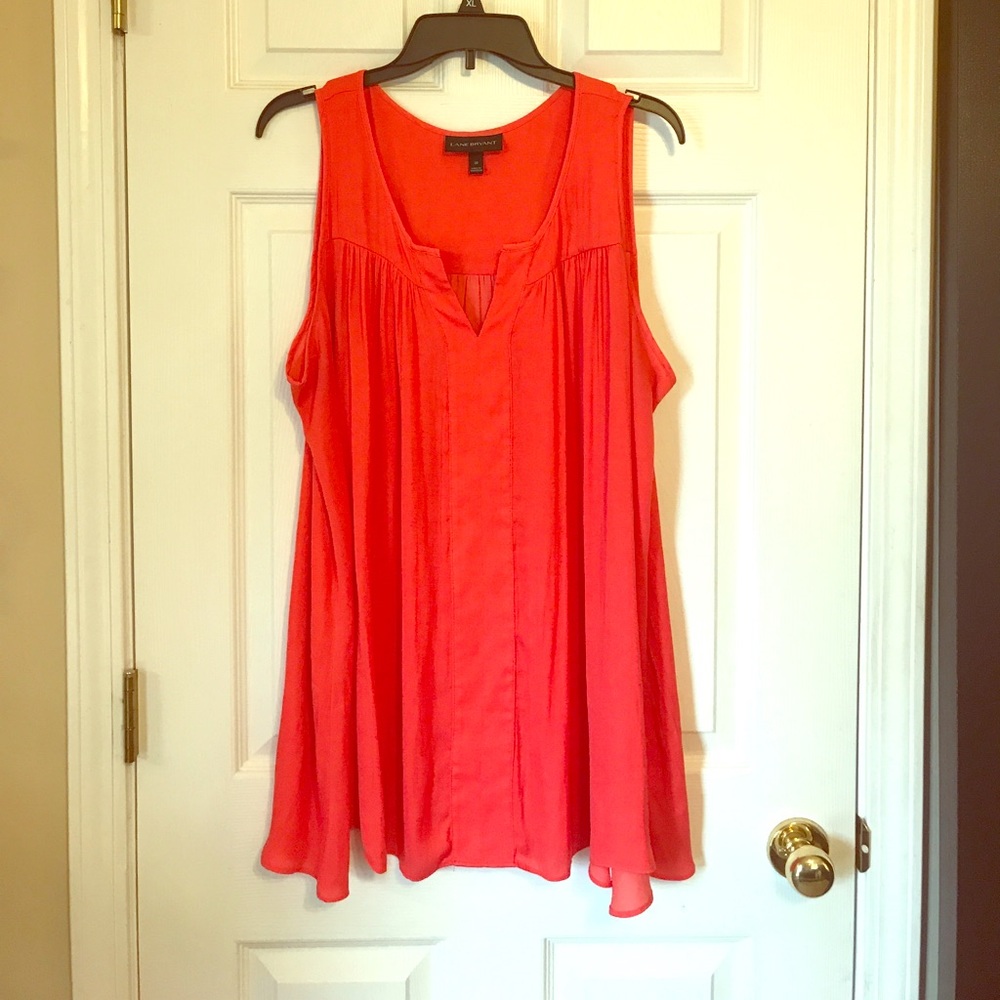 Flowy Orange Tank Top