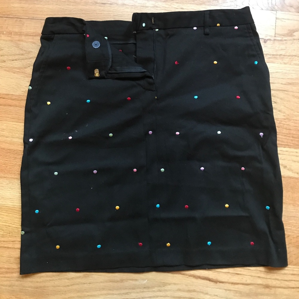 Polka dot skirt