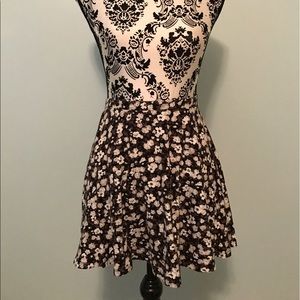 Floral circle skirt by LA Hearts