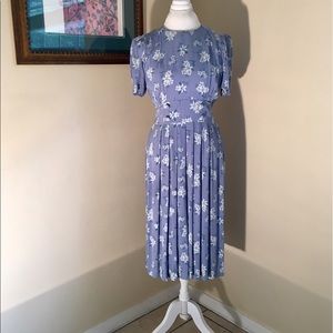 Vintage floral dress