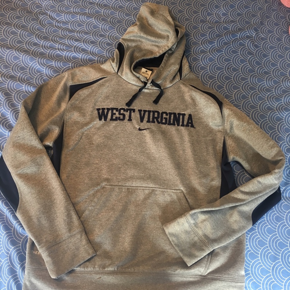 West Virginia Nike therma-fit hoodie