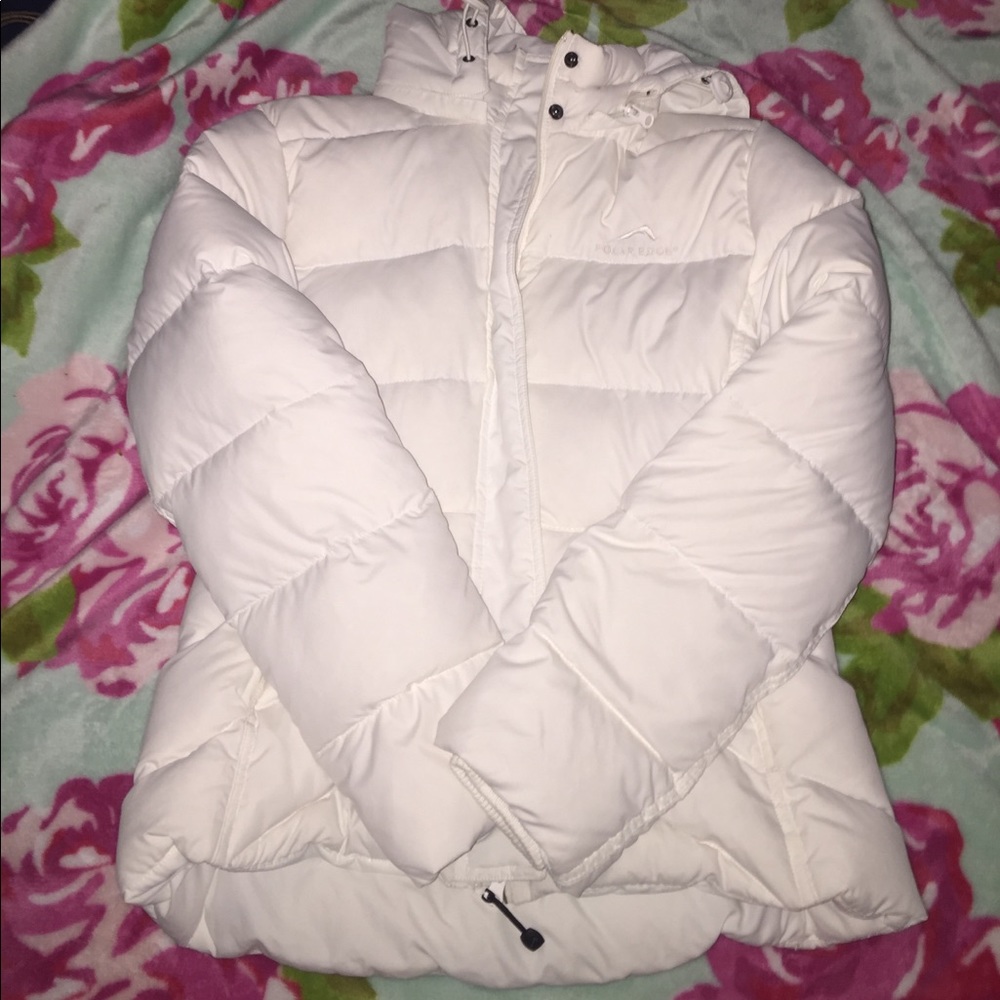 Polar edge goose down puffer coat