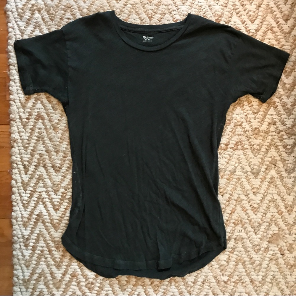 Madewell Tee dark green