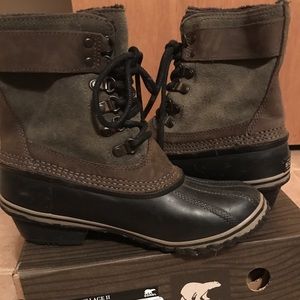 Sorel winter fancy lace boots waterproof