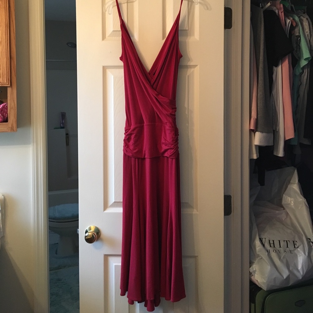 Deep red dress BCBGMaxazaria size M