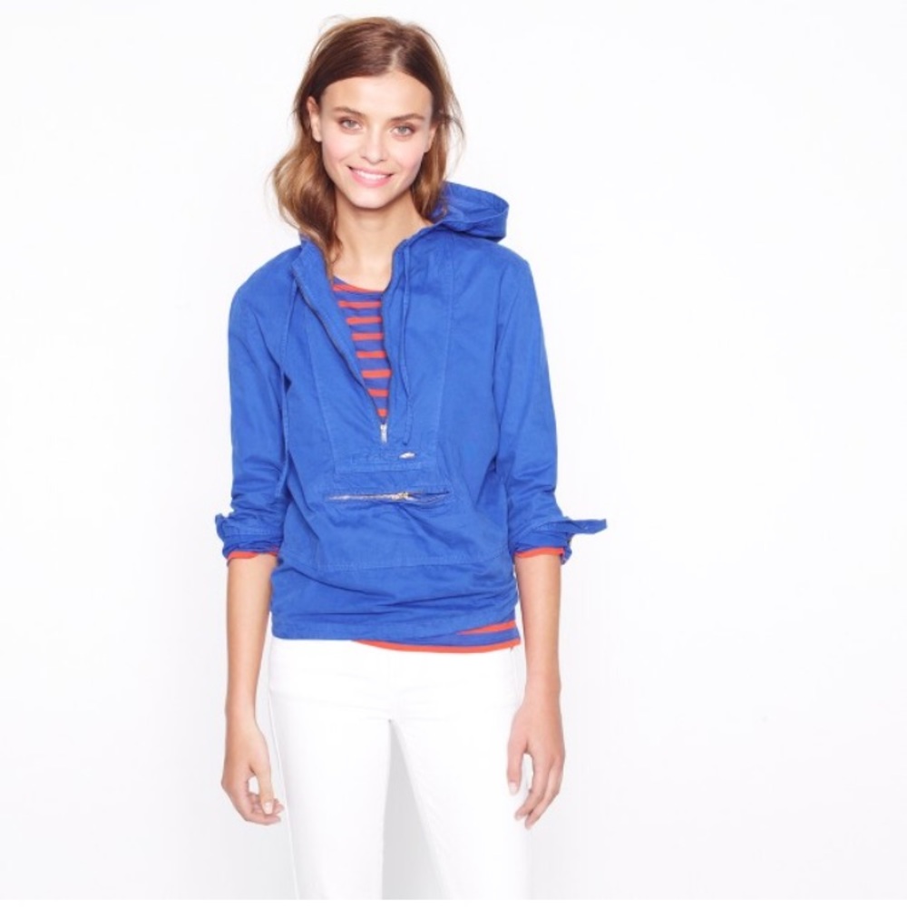 J. Crew shrunken anorak