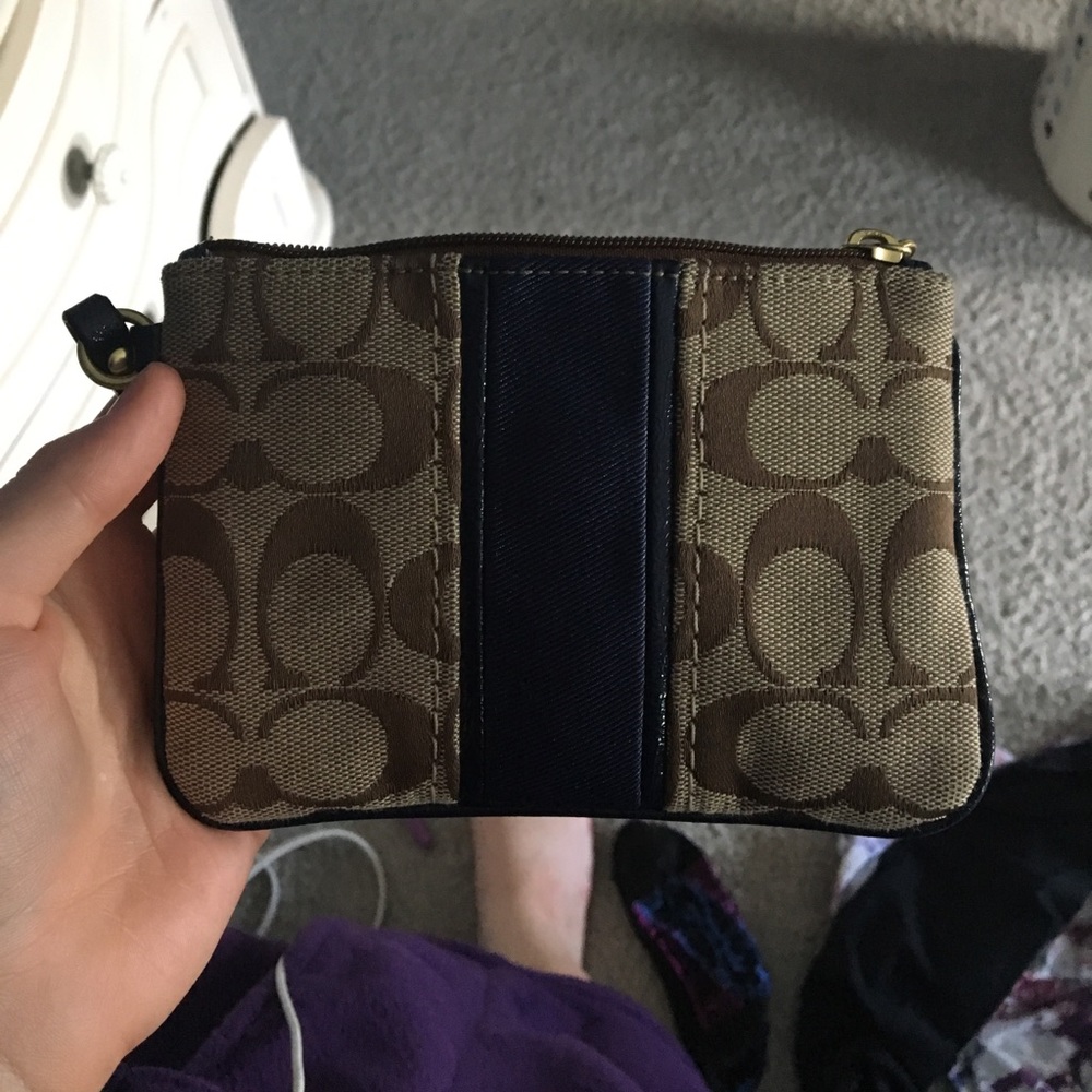 Coach wristlet