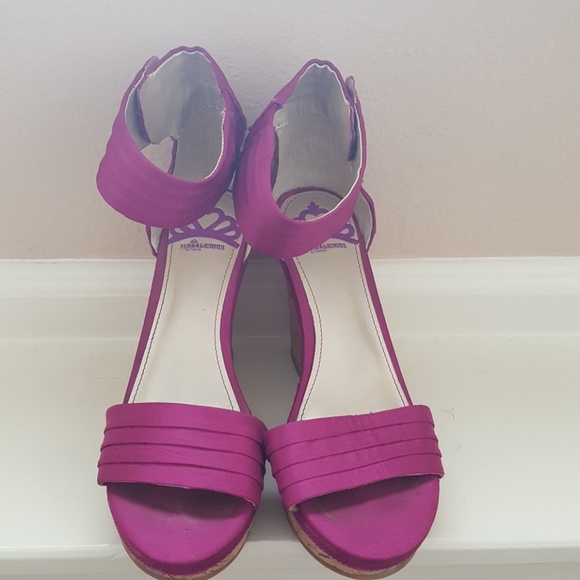 Fergalicious Fuchsia Wedges - Picture 2 of 6