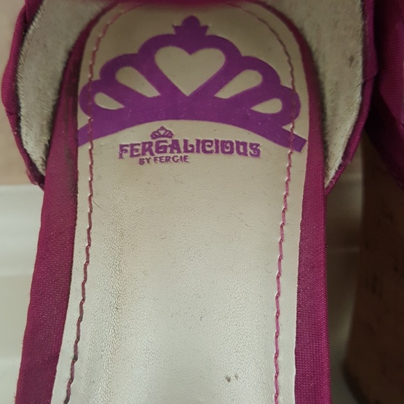 Fergalicious Fuchsia Wedges - Picture 3 of 6