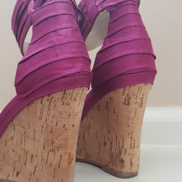 Fergalicious Fuchsia Wedges - Picture 4 of 6
