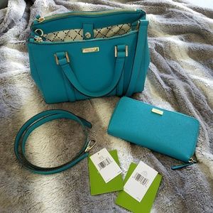 Kate Spade Newbury Lane handbag and wallet