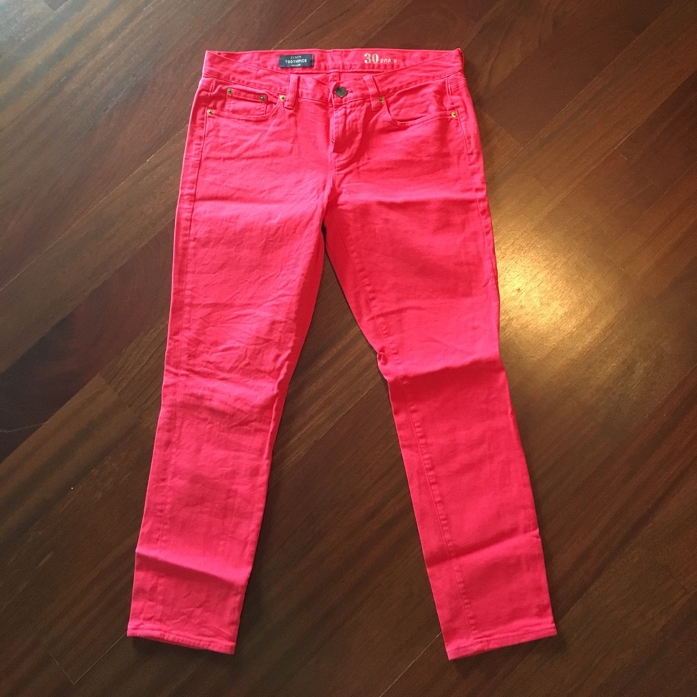 Jcrew Toothpick Ankle Jean